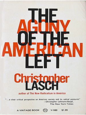 cover image of The Agony of the American Left